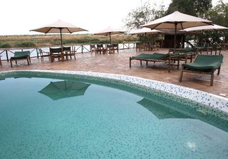 Selous Riverside Camp Pool