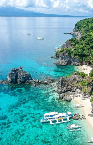 Beach Apo Island Philippines min