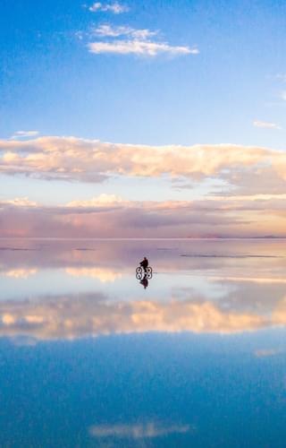 Uyuni Salt Flats Landscape