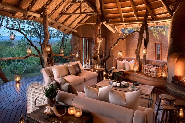 Madikwe Kopano Evening Fireplace Madikwe Kopano Evening Fireplace