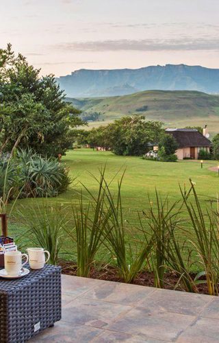 Montusi Mountain Lodge Veranda View Montusi Mountain Lodge Veranda View