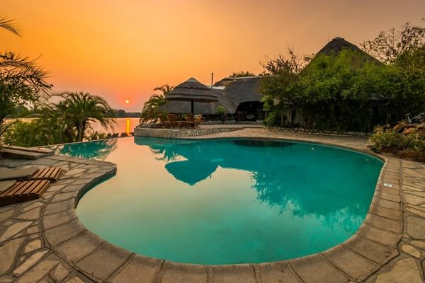 Mukambi Safari Lodge Pool Mukambi Safari Lodge Pool