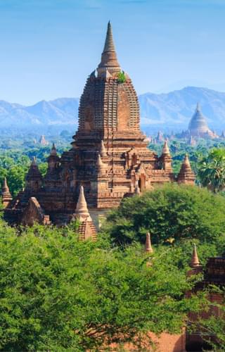 Temples in Bagan Myanmar