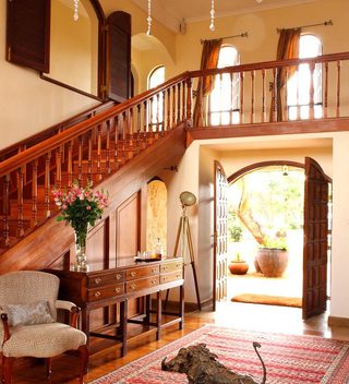 Giraffe Manor Reception Area