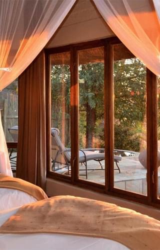 Ngoma Safari Lodge Bedroom View