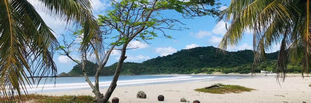 Beach Pacific Coast Nicaragua Beach Pacific Coast Nicaragua