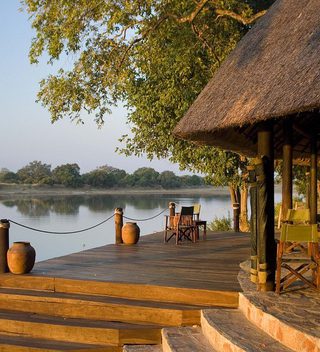 Nkwali Camp Veranda Nkwali Camp Veranda