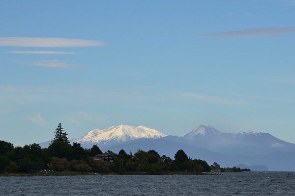 Shore of Lake Taupo Shore of Lake Taupo