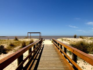 Boardwalk by the beach Uruguay Boardwalk by the beach Uruguay