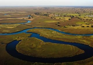 Okavango Delta Aeriel View Okavango Delta Aeriel View