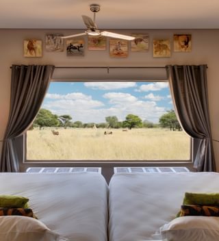 Okonjima  Plains  Camp Bedroom