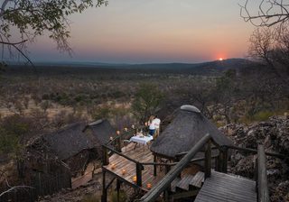 Ongava Lodge Sunset Balcony Ongava Lodge Sunset Balcony