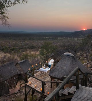 Ongava Lodge Sunset Balcony Ongava Lodge Sunset Balcony