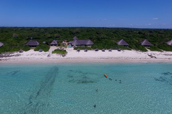 Ossimba Beach Lodge Aerial View Ossimba Beach Lodge Aerial View