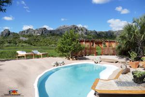 Iharana Bush Camp pool Iharana Bush Camp pool