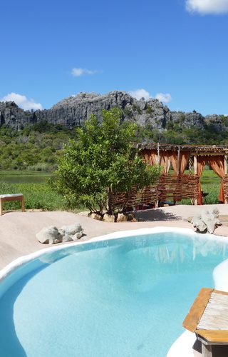 Iharana Bush Camp pool Iharana Bush Camp pool