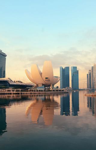 Singapore Skyline Canva Pro