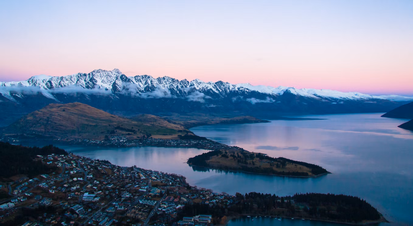 Queenstown aerial