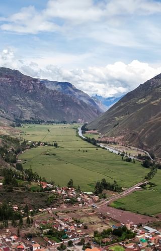Sacred Valley of the Incas in Peru Canva Pro