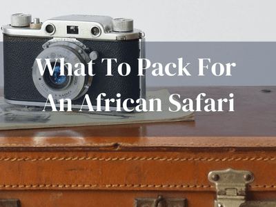 Safari Packing List