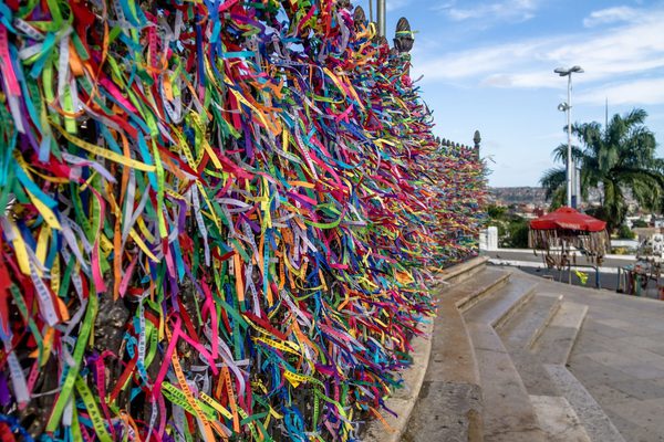 Colourful ribbons at Bonfim church Salvador Brazil Canva Pro Colourful ribbons at Bonfim church Salvador Brazil Canva Pro