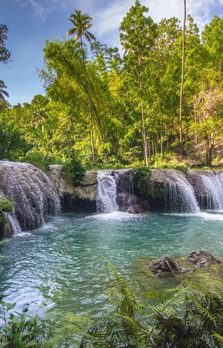 Waterfall in Siquijor Philippines