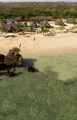Situ Island Resort Aerial View