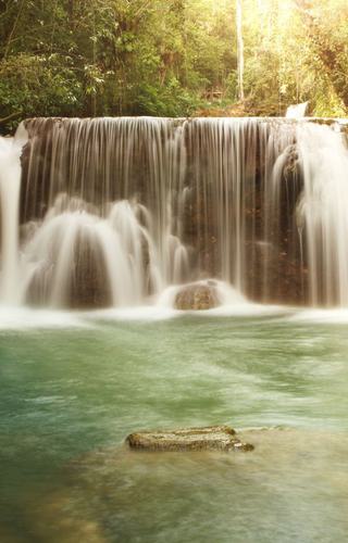 YS Falls in Jamaica canva Pro