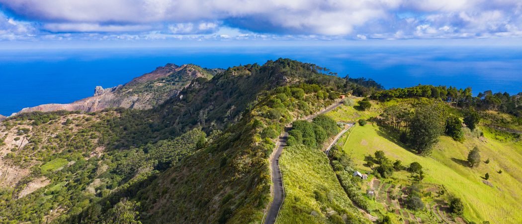 A view of Blue Hill taken from High Peak Photo by Craig Williams