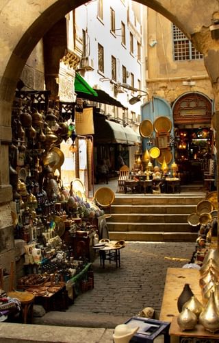 Khan al Khalili Markets in Cairo Egypt