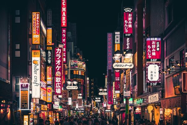 Streets of tokyo at night japan pexel Streets of tokyo at night japan pexel