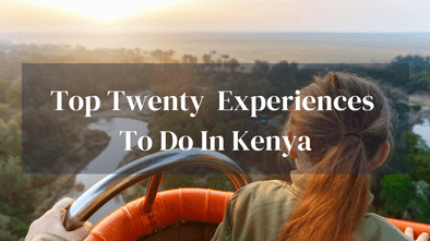 Top 20 Experiences In Kenya
