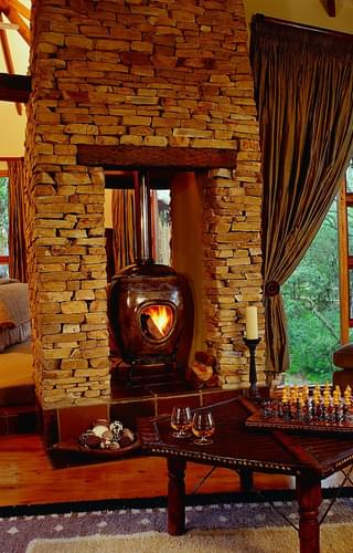 Tsala Treetops Fireplace