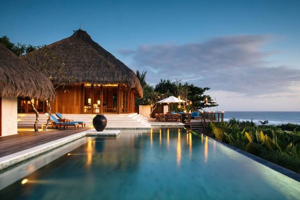 Two bed villa pool deck NIHI Sumba Indonesia Two bed villa pool deck NIHI Sumba Indonesia
