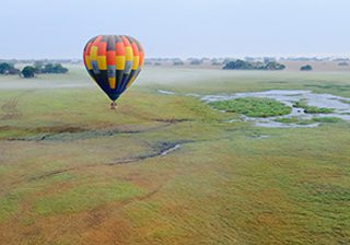 Hot Air Balloon Busanga Bush Camp